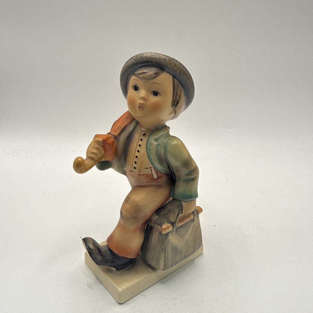 Vintage Goebel Hummel Merry Wanderer Figurine TMK-3 West Germany 4 1/2” *